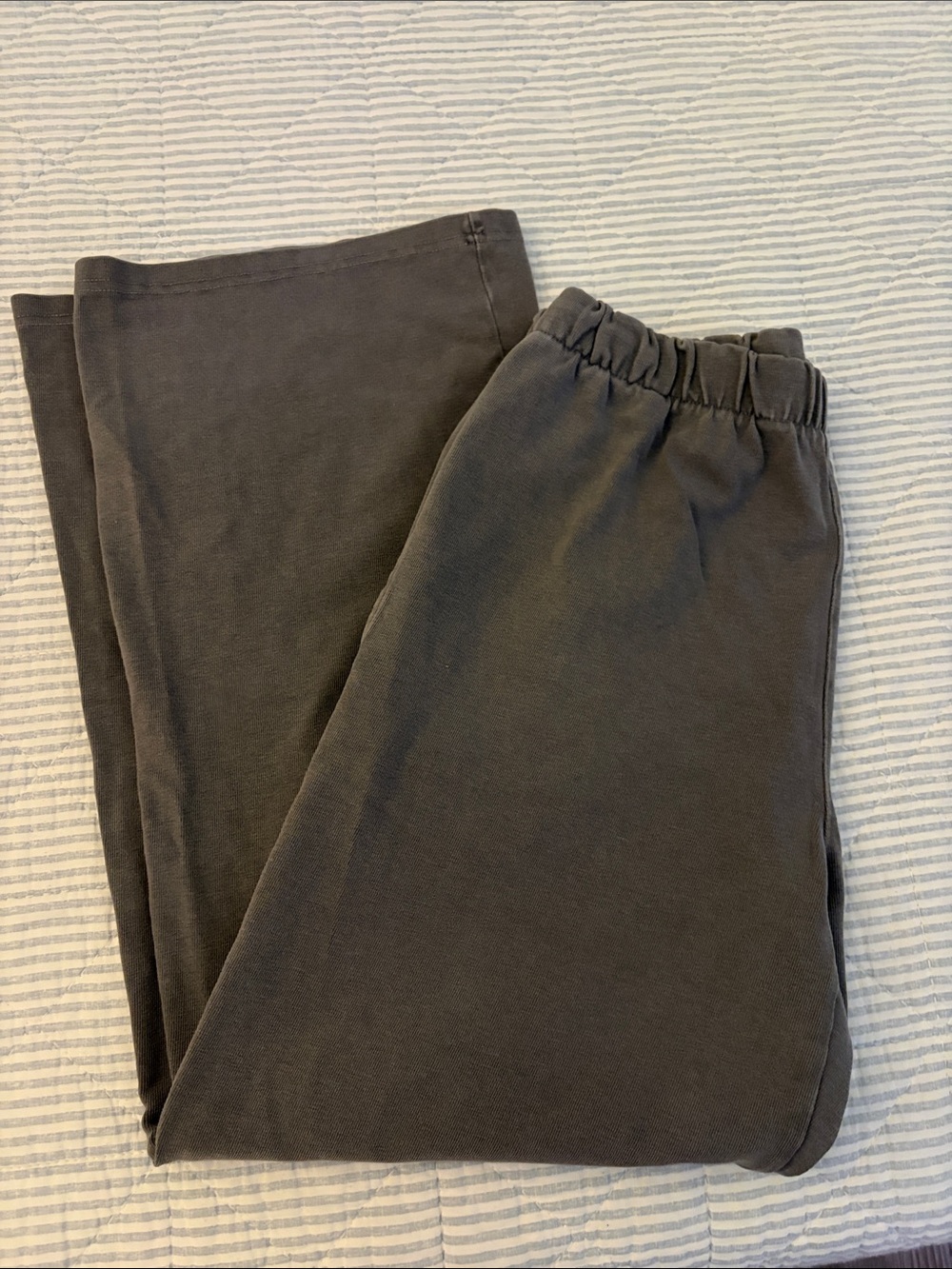 Brandy Melville Charcoal Gray Jogger Pants